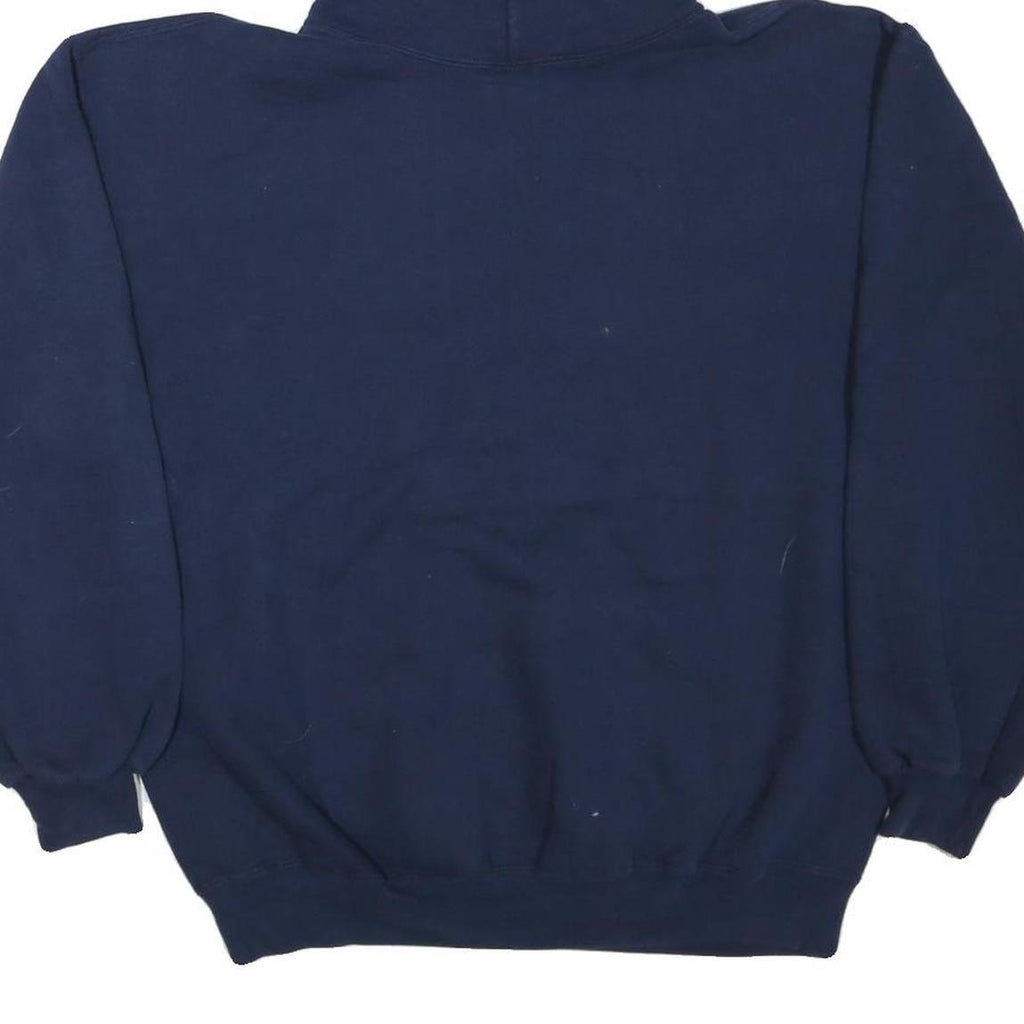 RUSSELL ATHLETIC Mens Navy Springfield Millers Cotton Blend Hoodie XL Sport