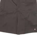DICKIES Mens Shorts Brown Casual Loose 3XL W36 Workwear Cotton Blend