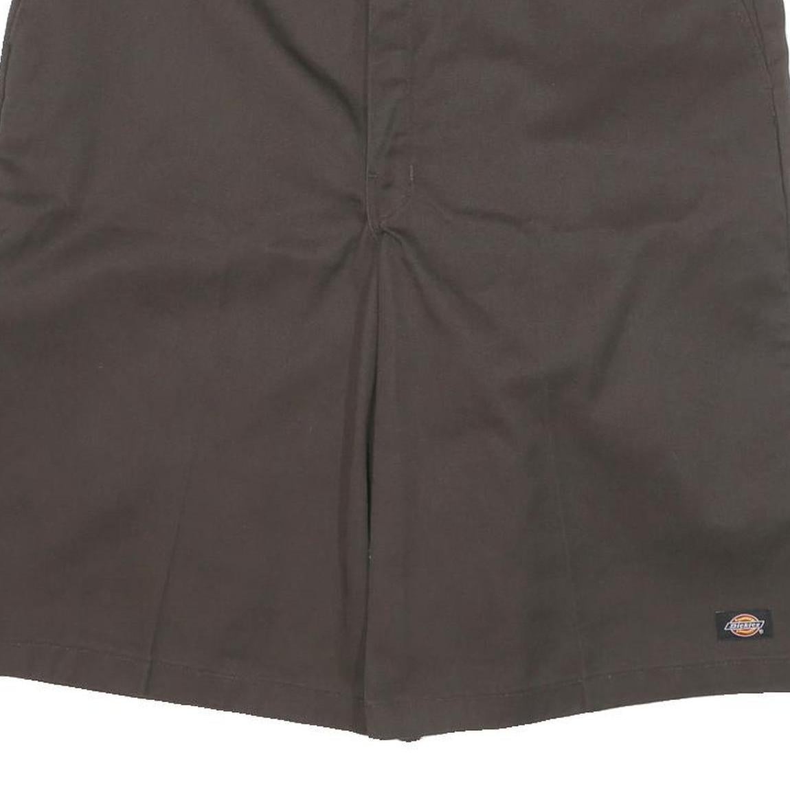 DICKIES Mens Shorts Brown Casual Loose 3XL W36 Workwear Cotton Blend