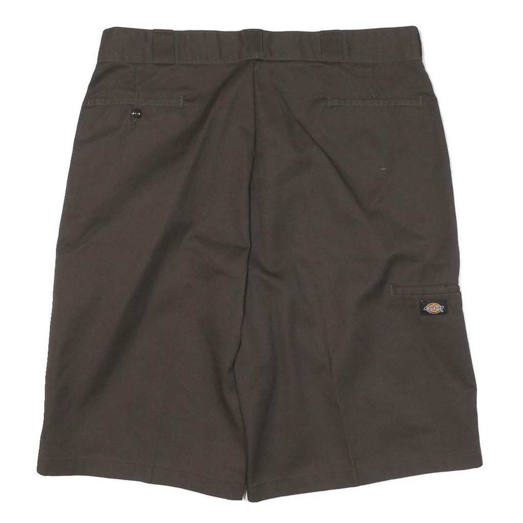 DICKIES Mens Shorts Brown Casual Loose 3XL W36 Workwear Cotton Blend