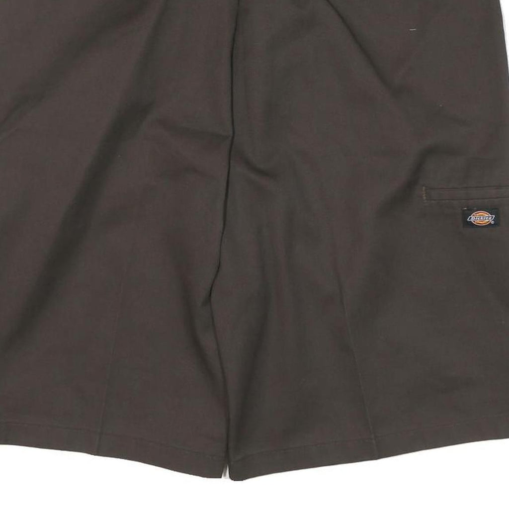 DICKIES Mens Shorts Brown Casual Loose 3XL W36 Workwear Cotton Blend