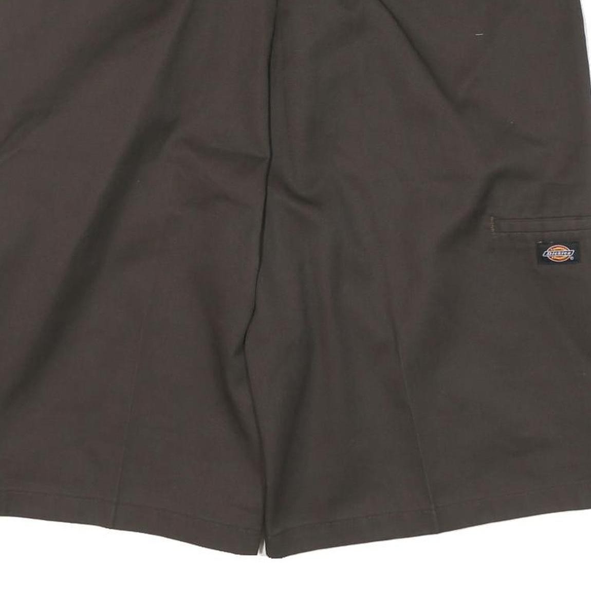 DICKIES Mens Shorts Brown Casual Loose 3XL W36 Workwear Cotton Blend
