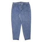 LEVI'S Womens Relaxed Blue Denim Jeans W36 L29 Classic Fit Zip Closure