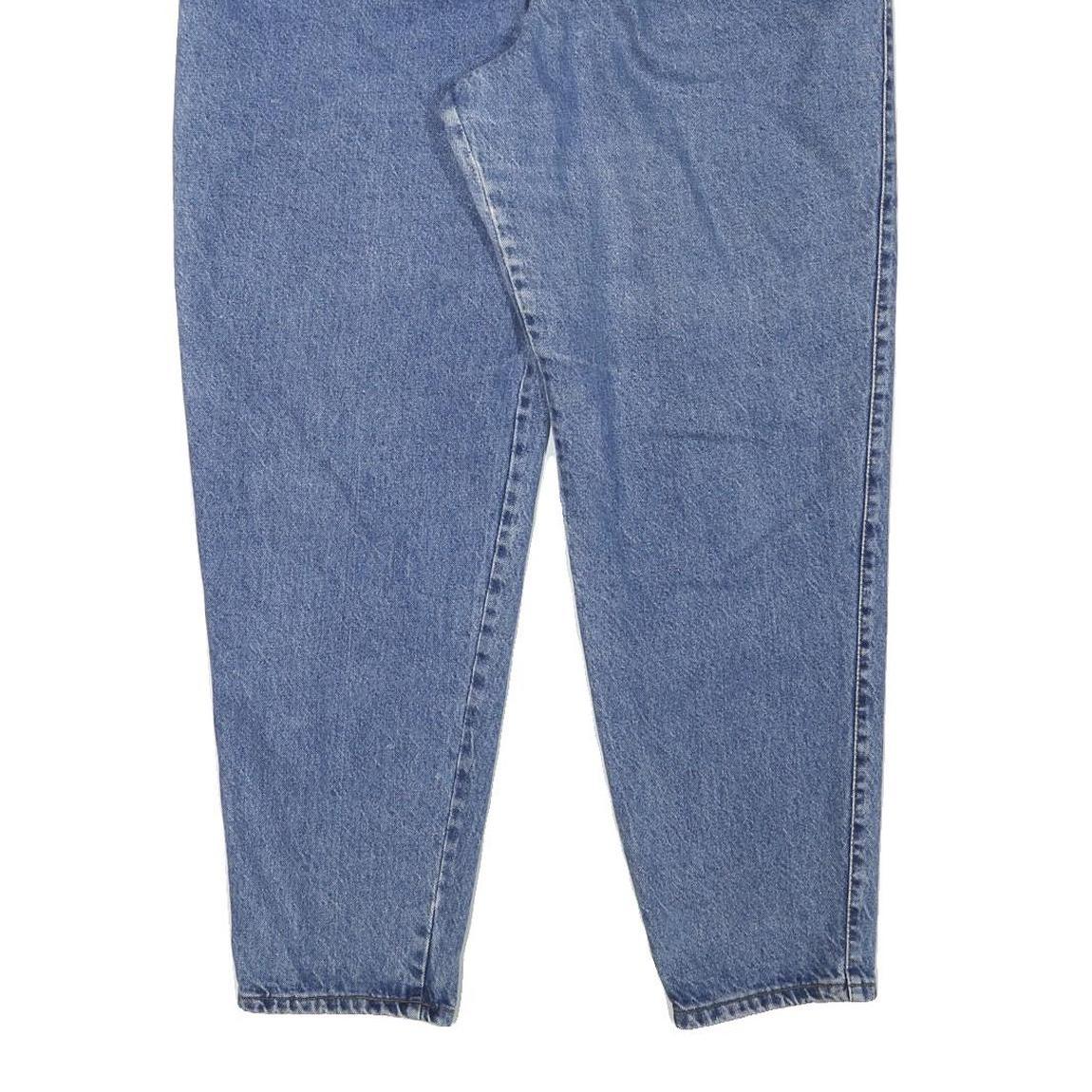 LEVI'S Womens Relaxed Blue Denim Jeans W36 L29 Classic Fit Zip Closure