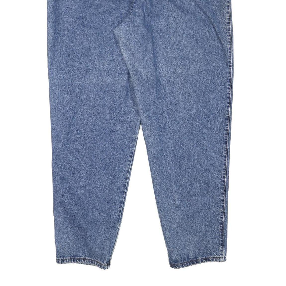 LEVI'S Womens Relaxed Blue Denim Jeans W36 L29 Classic Fit Zip Closure