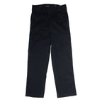 DICKIES Flex Workwear Womens Twill Trousers Black Slim Straight W28 L30