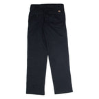 DICKIES Flex Workwear Womens Twill Trousers Black Slim Straight W28 L30