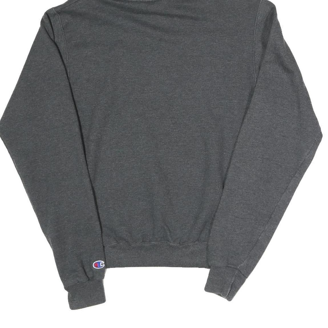 CHAMPION Mens Charcoal Grey Ball State University Hoodie XS Cotton Blend