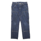 CARHARTT Mens Jeans Blue Relaxed Straight Denim Medium W32 L30 Workwear Durable