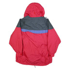 COLUMBIA Womens Red & Purple Outdoor Zip Jacket XL Polyester Blend