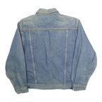 LEE Mens Blue Denim Button Jacket L Cotton Classic Vintage Style Casual
