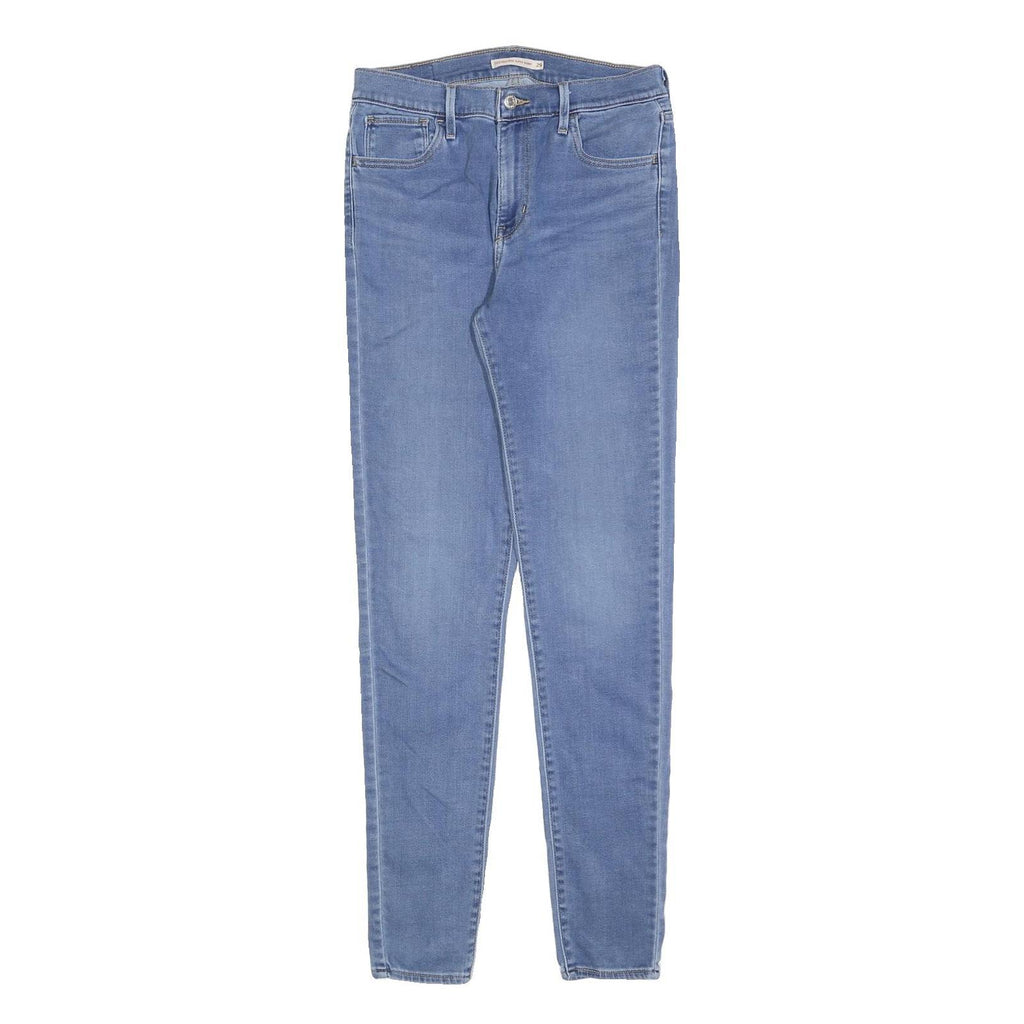 LEVI'S 720 Womens Jeans Blue Slim Skinny Denim Medium W29 L32 Zip