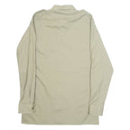 SCHILD Mens Plain Shirt Green Long Sleeve L