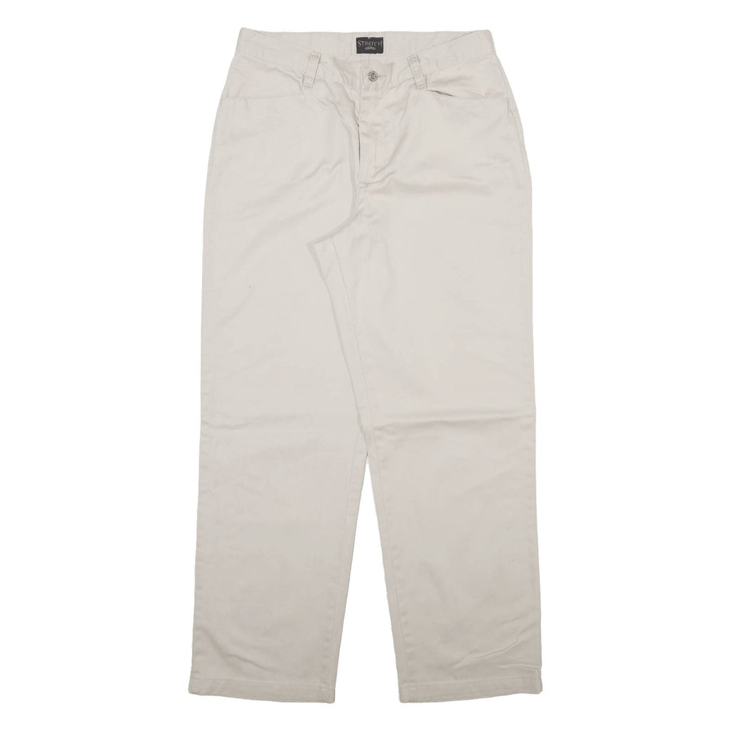 STRETCH RIDERS Womens Trousers Beige Regular Straight W30 L28