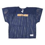 RUSSELL ATHLETIC Mens Navy Blue Polyester Blend Wild Cats Graphic T-Shirt XL