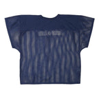 RUSSELL ATHLETIC Mens Navy Blue Polyester Blend Wild Cats Graphic T-Shirt XL