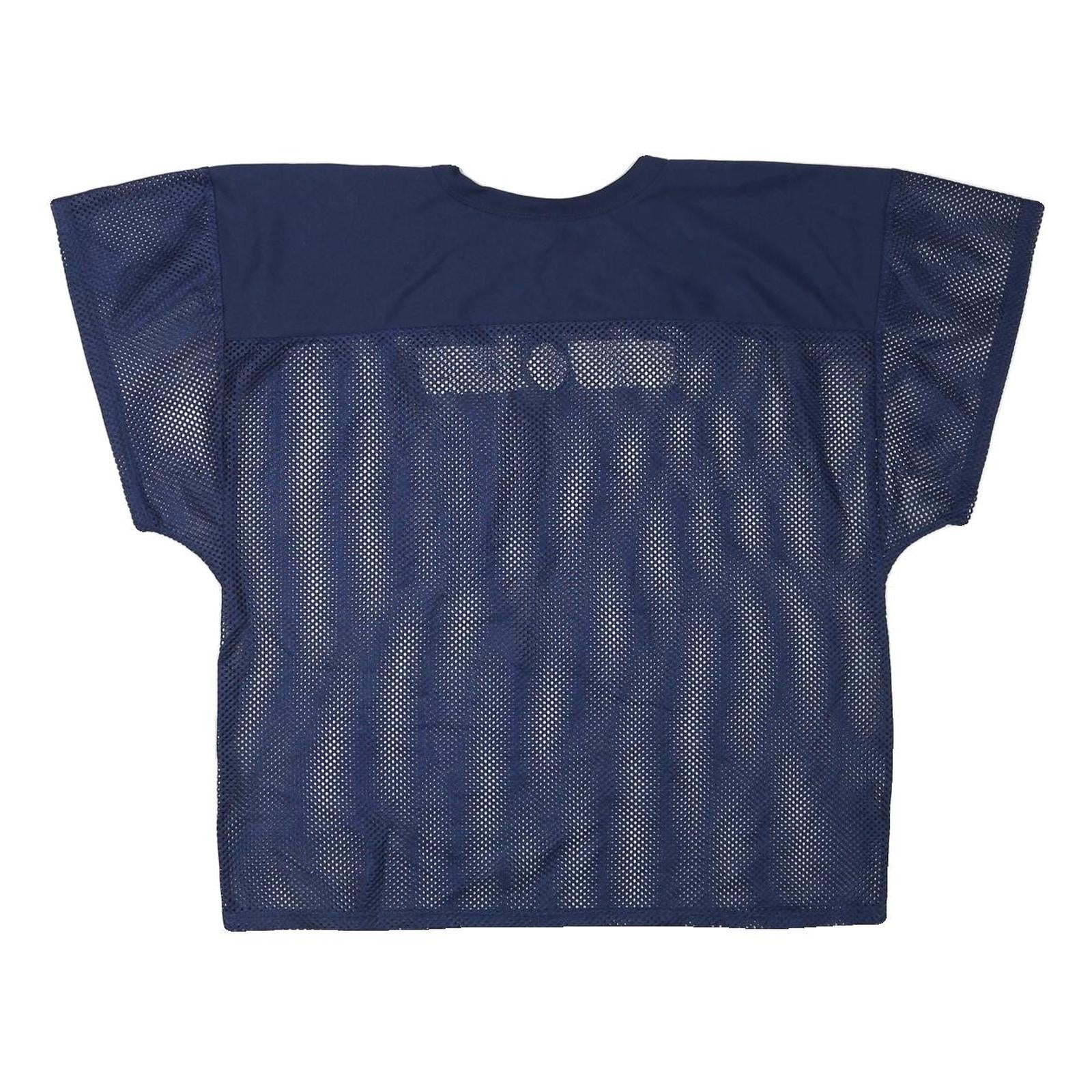 RUSSELL ATHLETIC Mens Navy Blue Polyester Blend Wild Cats Graphic T-Shirt XL