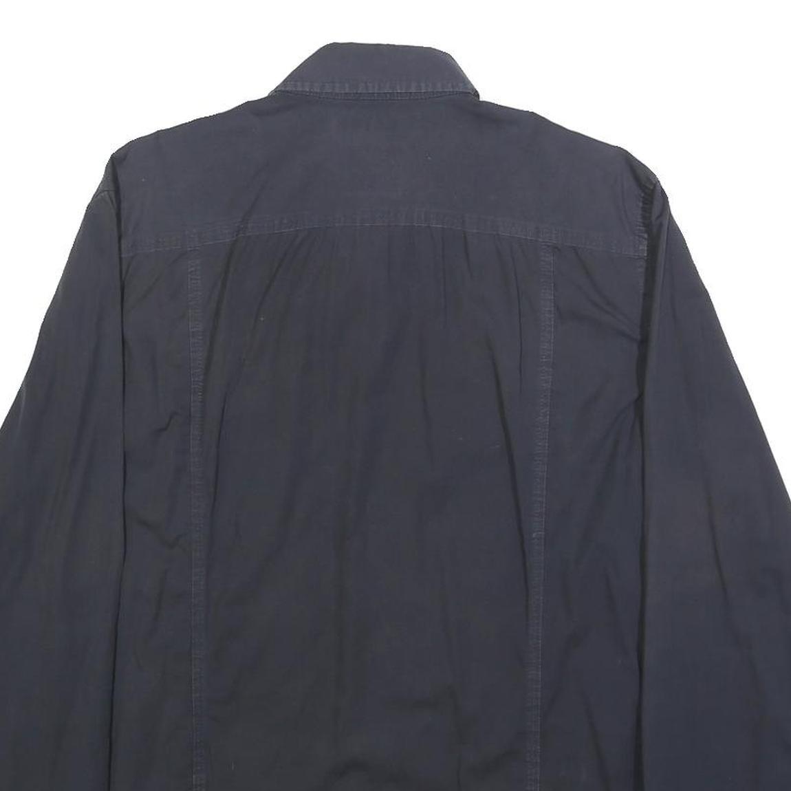 CALVIN KLEIN JEANS Mens Blue Shirt M Cotton Blend Casual Button Shirt