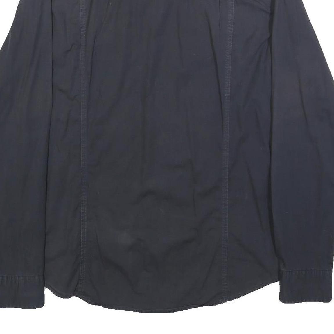 CALVIN KLEIN JEANS Mens Blue Shirt M Cotton Blend Casual Button Shirt