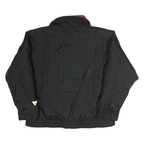 FERA SKIWEAR Womens Black Cotton Ski Jacket M Quilted Zip Closure