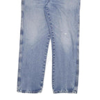 DICKIES Mens Regular Fit Blue Denim Jeans W34 L30 Zip Cotton Blend