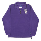 PRO PLAYER Mens Purple Washington Huskies Athletics Patterned Pullover Jumper M