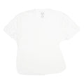 TRUE RELIGION Mens White XL Plain Short Sleeve Crew Neck Cotton T-Shirt