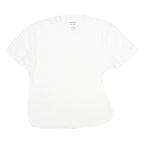 TRUE RELIGION Mens White XL Plain Short Sleeve Crew Neck Cotton T-Shirt