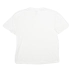 TRUE RELIGION Mens White XL Plain Short Sleeve Crew Neck Cotton T-Shirt