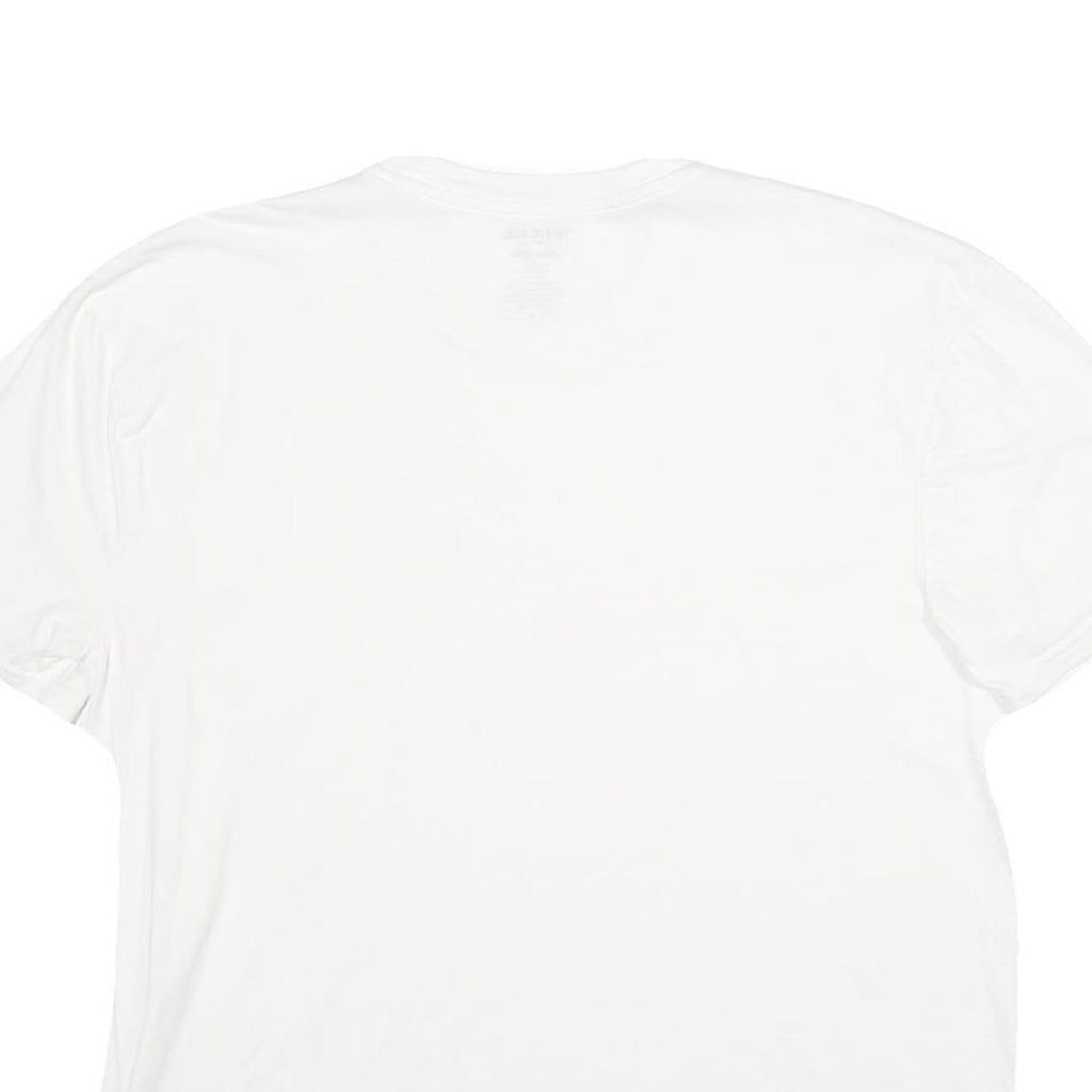 TRUE RELIGION Mens White XL Plain Short Sleeve Crew Neck Cotton T-Shirt