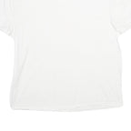 TRUE RELIGION Mens White XL Plain Short Sleeve Crew Neck Cotton T-Shirt