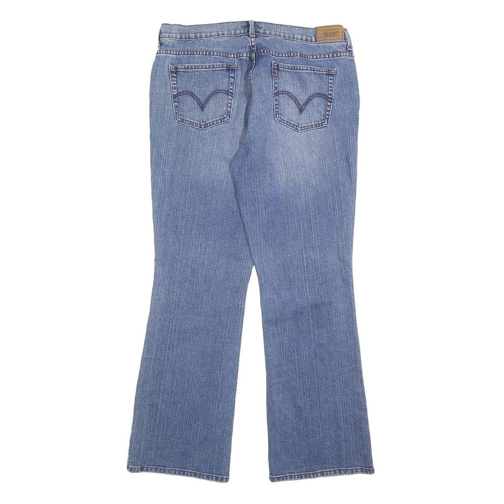 LEVI'S 515 Womens Jeans Blue Regular Bootcut Denim Medium W34 L30 Classic Fit