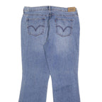 LEVI'S 515 Womens Jeans Blue Regular Bootcut Denim Medium W34 L30 Classic Fit