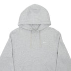 NIKE Mens Grey Pullover Hoodie M Small Swoosh Logo Casual Wear