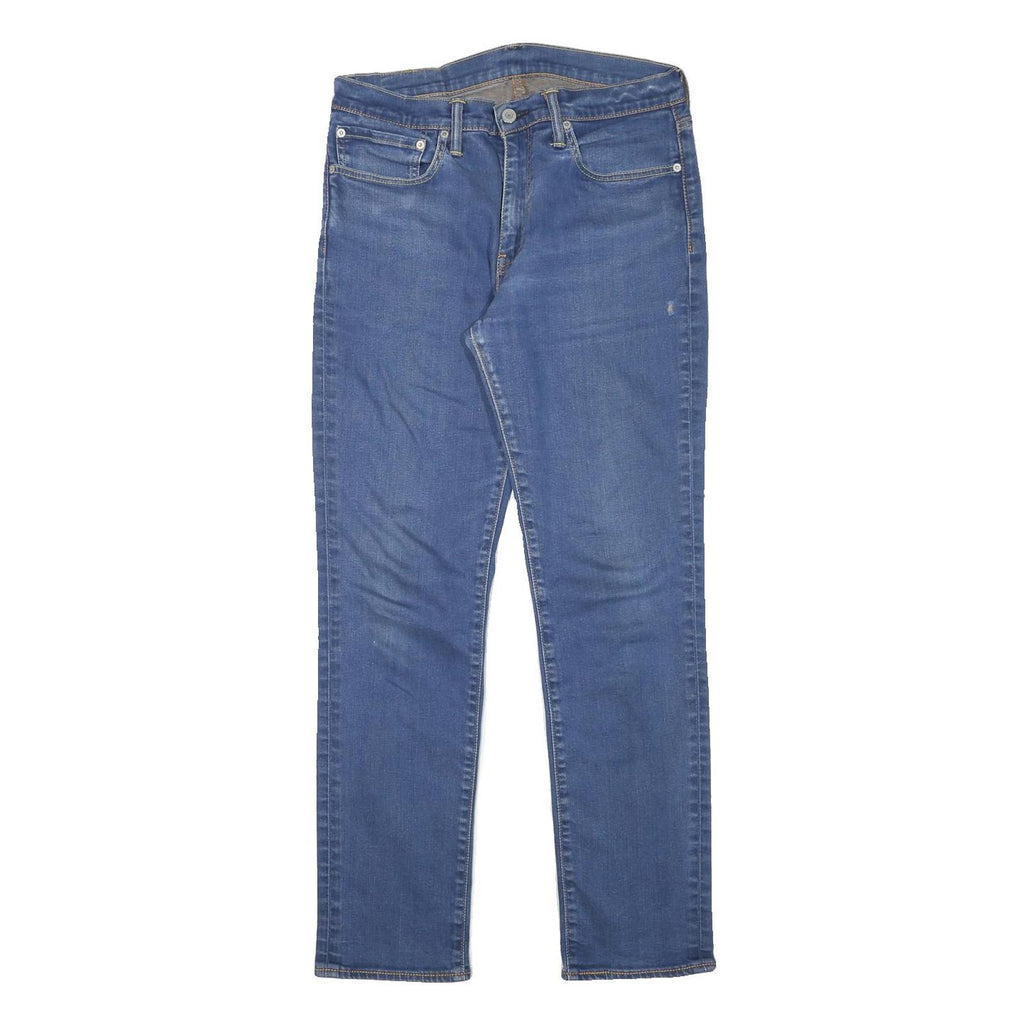 LEVI'S 511 Mens Slim Blue Denim Medium Wash Jeans W30 L30 Classic Zip Closure