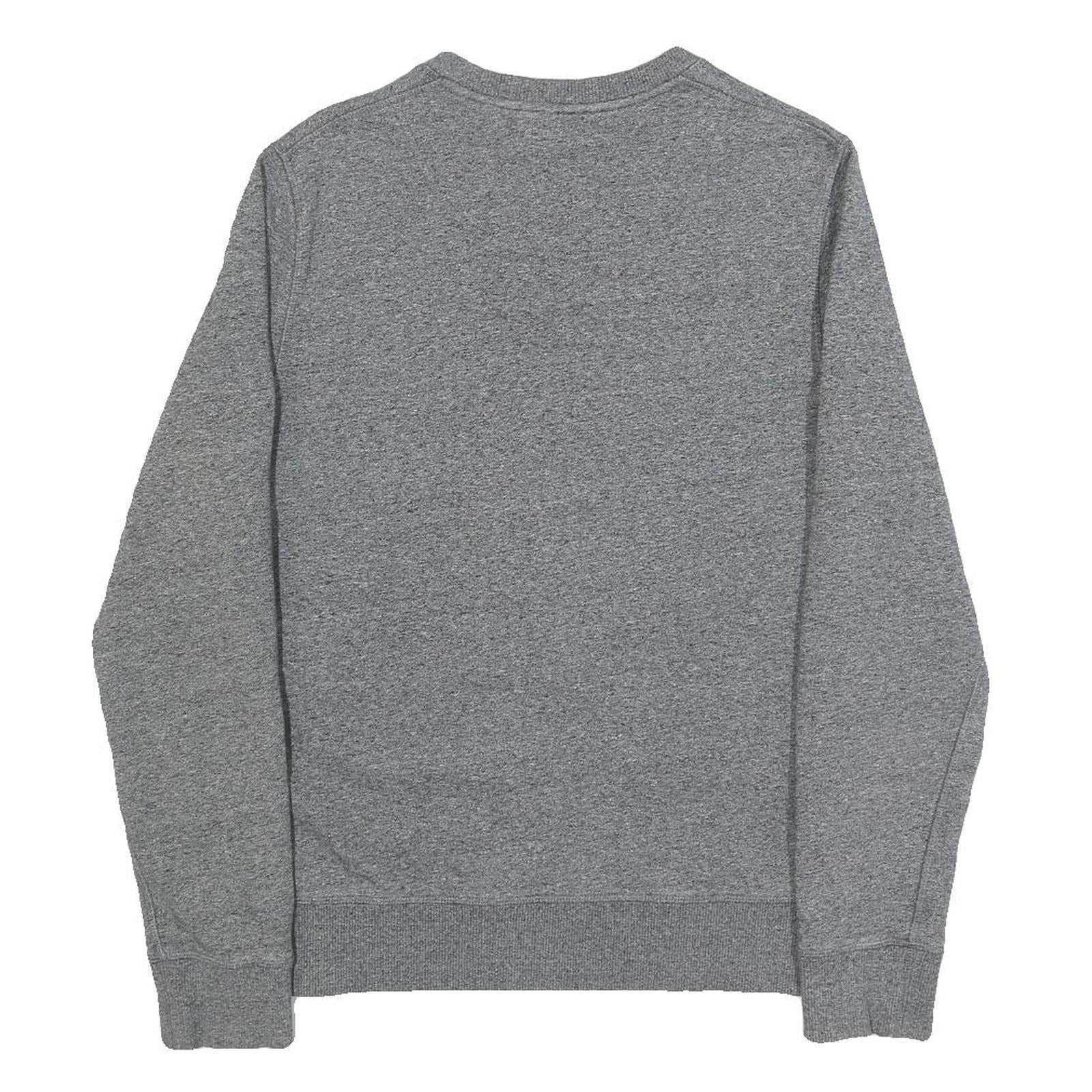 KENZO Mens Grey Sweatshirt S Kenzo Paris Tiger Embroidered Crew Neck