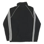 ADIDAS Mens Black White Originals Track Jacket S Polyester Blend Zip Sportswear