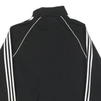 ADIDAS Mens Black White Originals Track Jacket S Polyester Blend Zip Sportswear