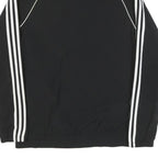 ADIDAS Mens Black White Originals Track Jacket S Polyester Blend Zip Sportswear