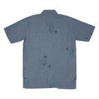 LEVEL DISTRICT Mens Shirt Blue Crazy Pattern 3XL