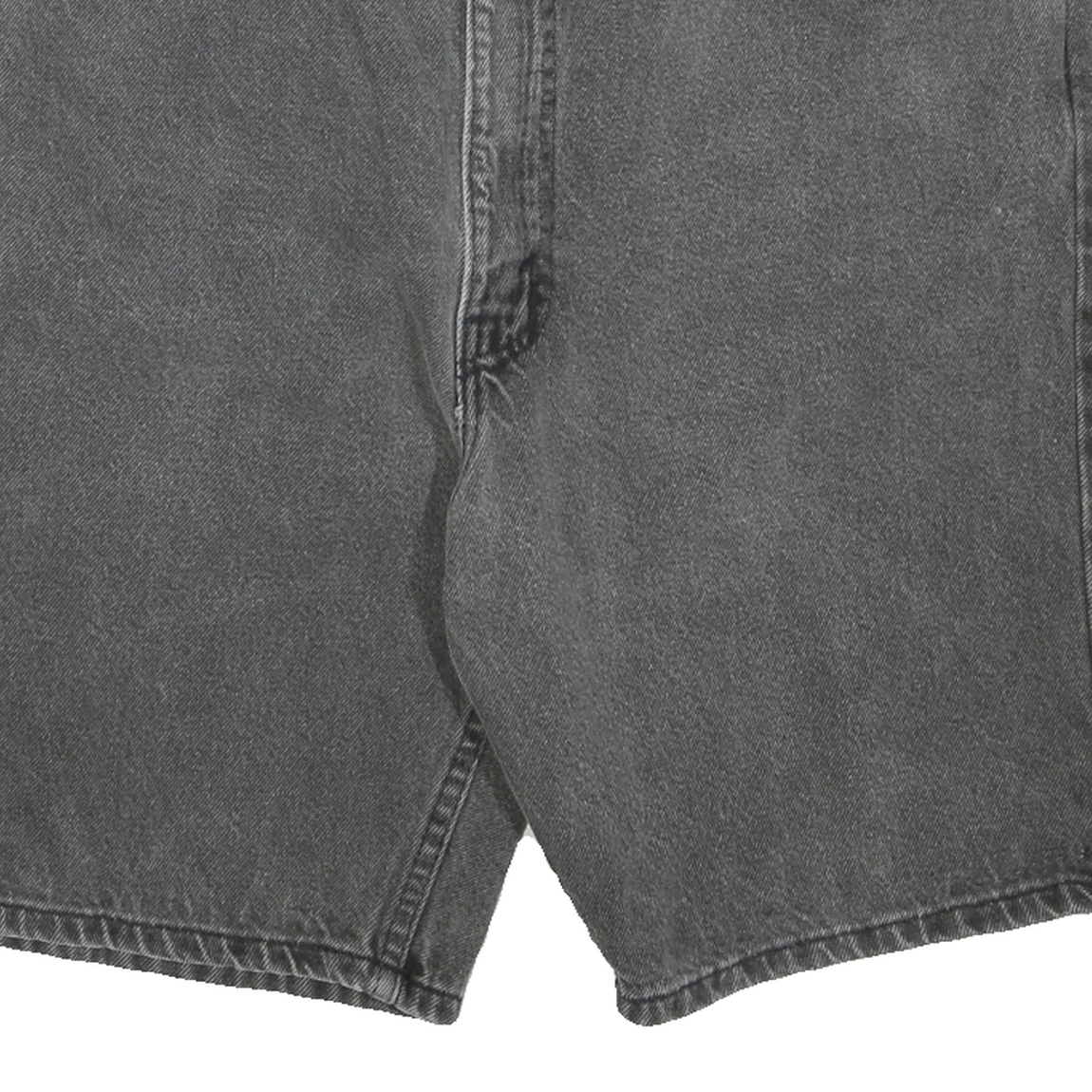 LEVI'S Womens Black Denim Casual Shorts XL W38 Cotton Blend Classic Fit