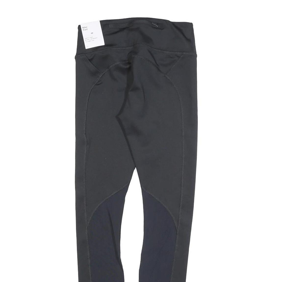 NIKE Womens Joggers Black XS W24 L27 Slim Tapered Fitness Leggings