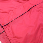 COLUMBIA Mens Red & Grey Outdoor Jacket XL Polyester Colourblock Zip Hooded