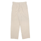 DICKIES Mens Cotton Beige Regular Straight Trousers W32 L32 Classic Workwear