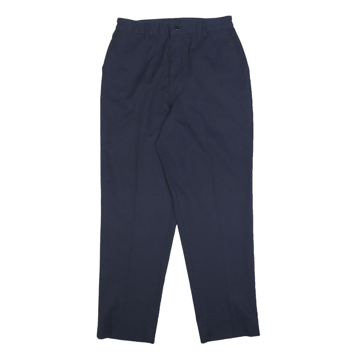 RED KAP Womens Navy Regular Fit Straight Leg Trousers W30 L28 Workwear Cotton