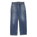 DICKIES Mens Jeans Blue Regular Straight Denim Medium W32 L32 Classic Zip