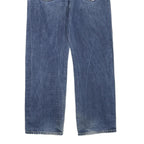 DICKIES Mens Jeans Blue Regular Straight Denim Medium W32 L32 Classic Zip