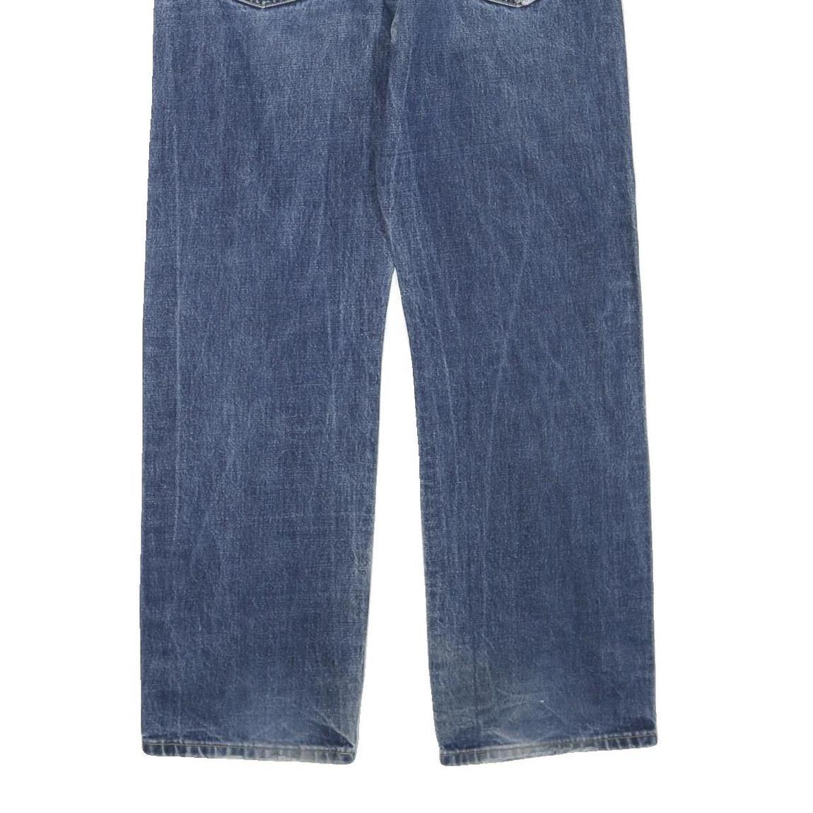 DICKIES Mens Jeans Blue Regular Straight Denim Medium W32 L32 Classic Zip