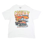 CHEMISTRY Mens White Chevy Classics Graphic T-Shirt XL Short Sleeve Crew Neck
