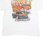 CHEMISTRY Mens White Chevy Classics Graphic T-Shirt XL Short Sleeve Crew Neck